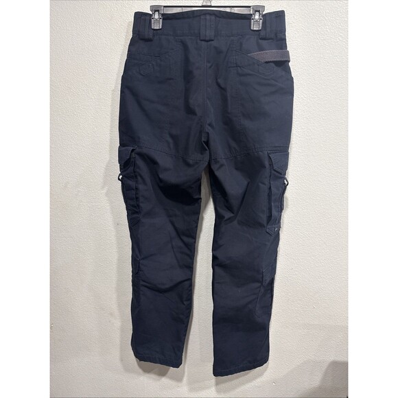 511 Tactical  Pants Cargo Navy Ripstop Flex-Tac Work Mens 32x32 - Picture 6 of 8
